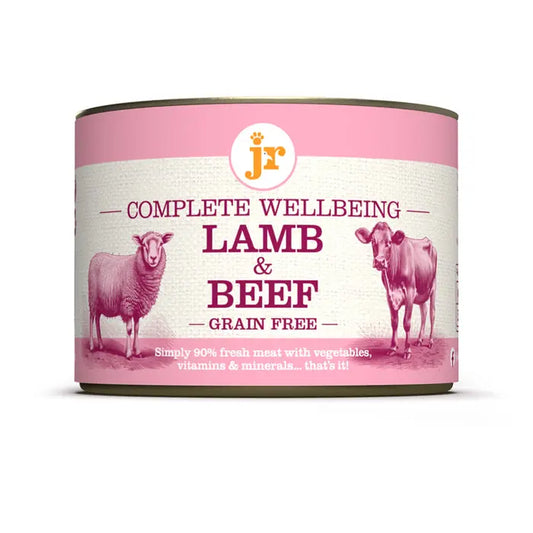 Jr Pets Complete Wellbeing Lamb & Beef Dog Food 200g JR Pets