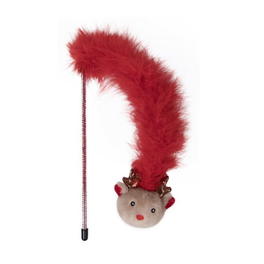 Rosewood Roxy Reindeer Festive Cat Teaser Wand Rosewood