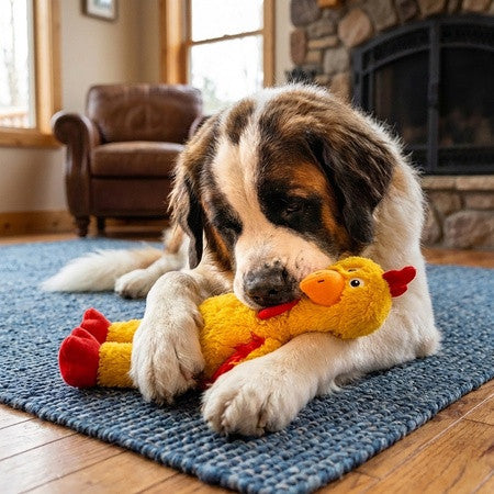 KONG Knots Chicken dog toy