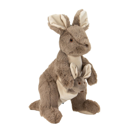 Ancol Cuddle Kangaroo And Joey Dog Toy