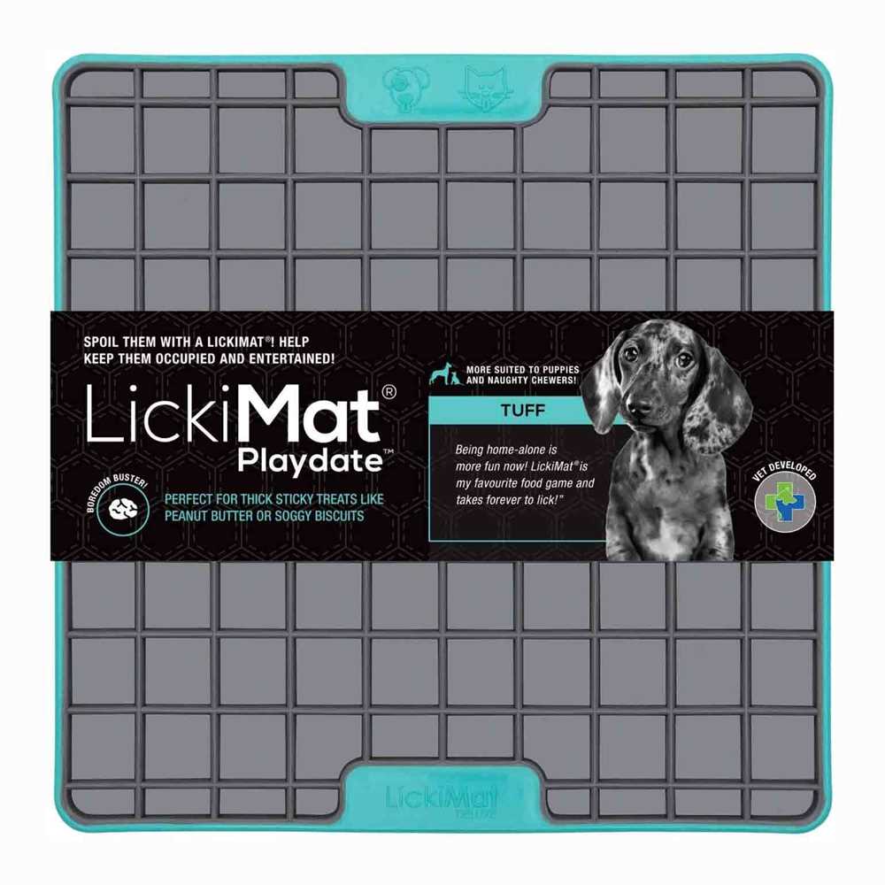 LickiMat Play date tuff turquoise 20cm