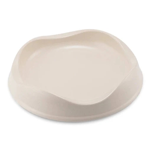 Beco Sustainable Bamboo Cat Bowl - Natural