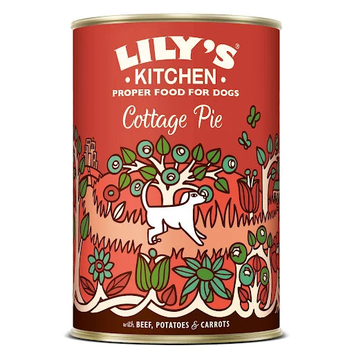 Lilys Kitchen Cottage Pie for Dogs Can - 400g