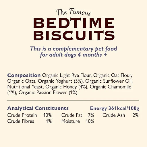 Lilys Kitchen Bedtime Biscuits for Dogs 80g