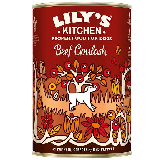 Lilys Kitchen Beef Goulash for Dogs Can - 400g
