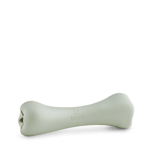 Beco Natural Rubber Chew Bone Green