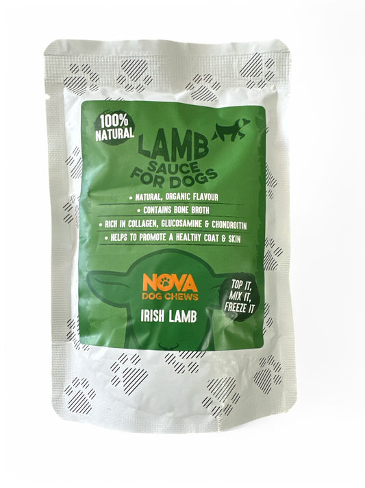 NOVA lamb sauce for dogs Irish lamb