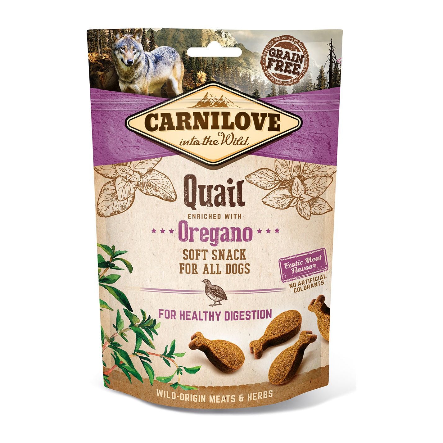 Carnilove Quail with Oregano Dog Treat