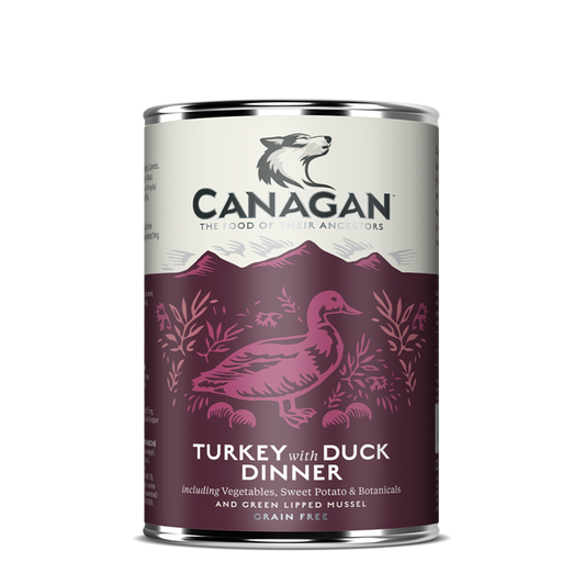 Canagan Can - Turkey & Duck Dinner For Dogs