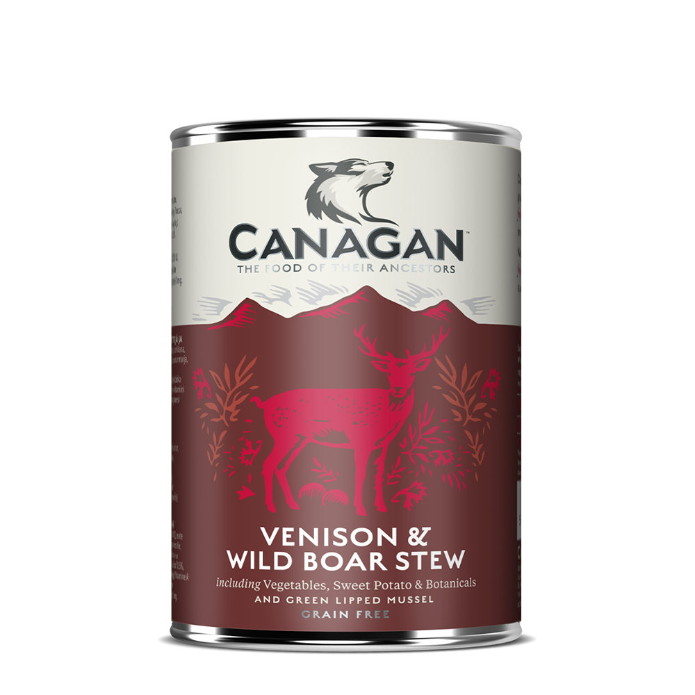 Canagan Can Venison And Wild Boar Stew Dog Food for Puppies And Adults