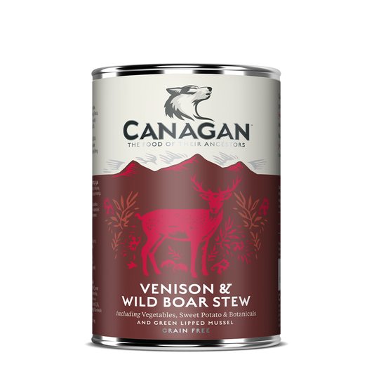 Canagan Can Venison And Wild Boar Stew Dog Food for Puppies And Adults