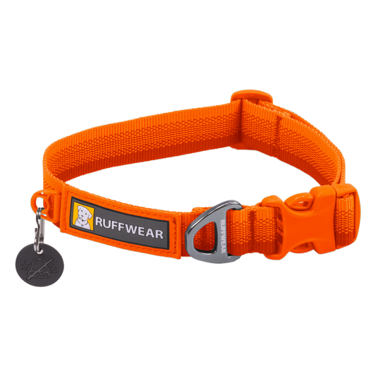 Ruffwear Front Range Dog Collar - Blaze Orange - 28-36cm