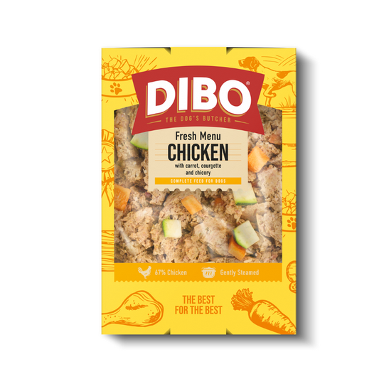 DIBO Fresh Menu Chicken with carrot, courgette and chicory - 400g