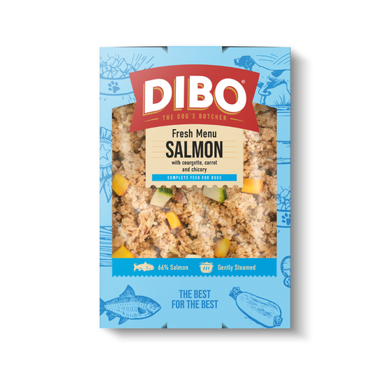 DIBO Fresh Menu Salmon with Courgette, Carrot and Chicory - 400g