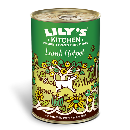 Lilys Kitchen Slow Cooked Lamb Hotpot for Dogs Can - 400g
