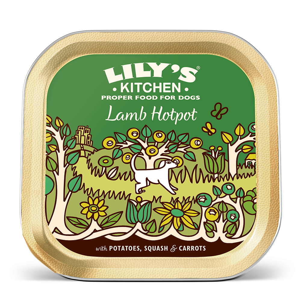 Lilys Kitchen Lamb Hotpot for Dogs Wet Tray - 150g