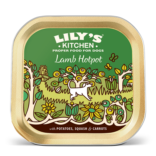 Lilys Kitchen Lamb Hotpot for Dogs Wet Tray - 150g
