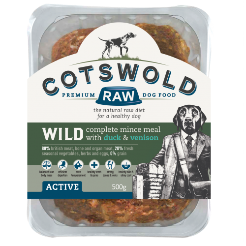 80/20 Adult Working Active Wild - Duck and Venison Mince