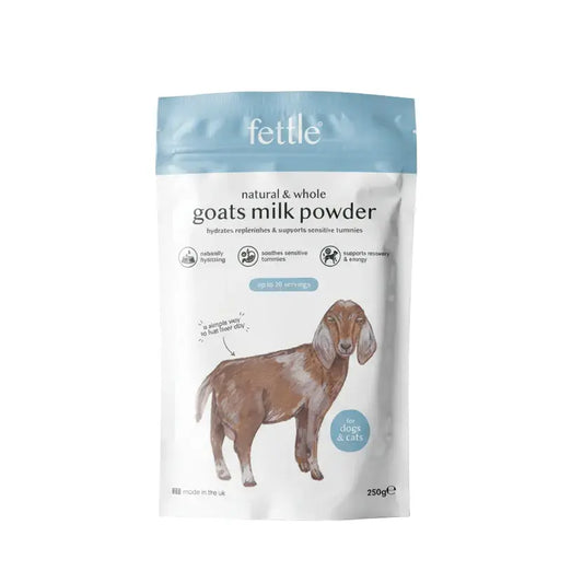 Fettle Natural And Whole Goats Milk Powder 250g Fettle
