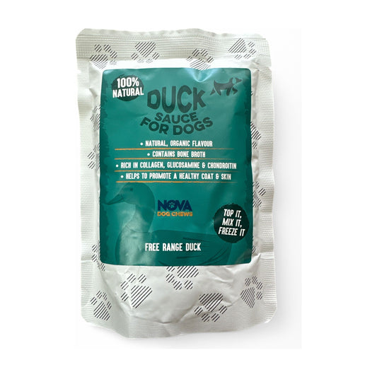 NOVA duck sauce for dogs free range duck
