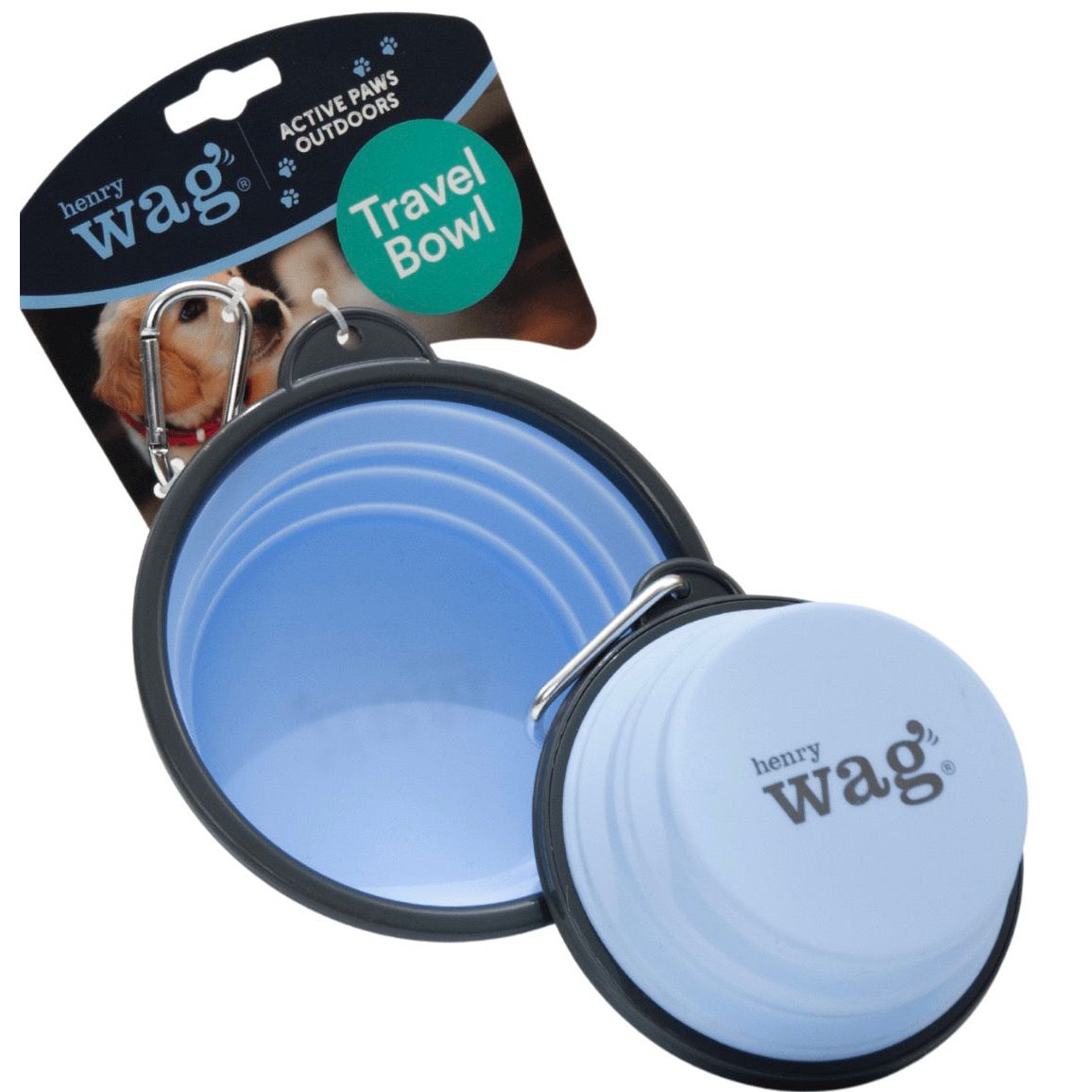 Henry Wag Travel Bowl - 750ml Origin Pets Longton