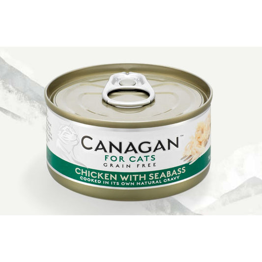 Canagan Cat Can - Chicken With Seabass 75g