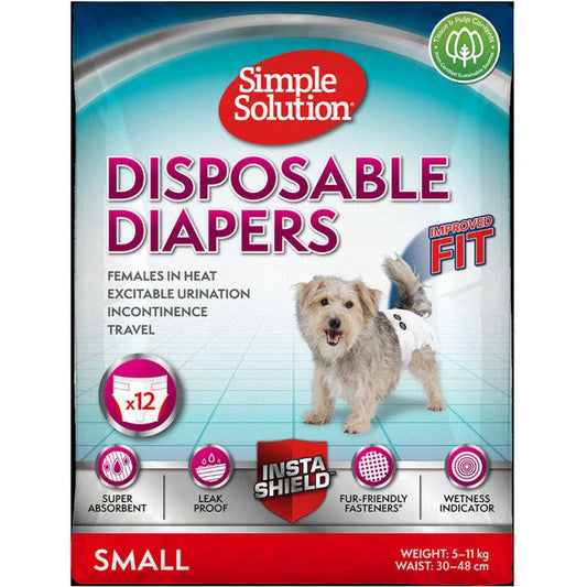 Simple Solution Washable Diaper Small For Dogs Origin Pets Longton