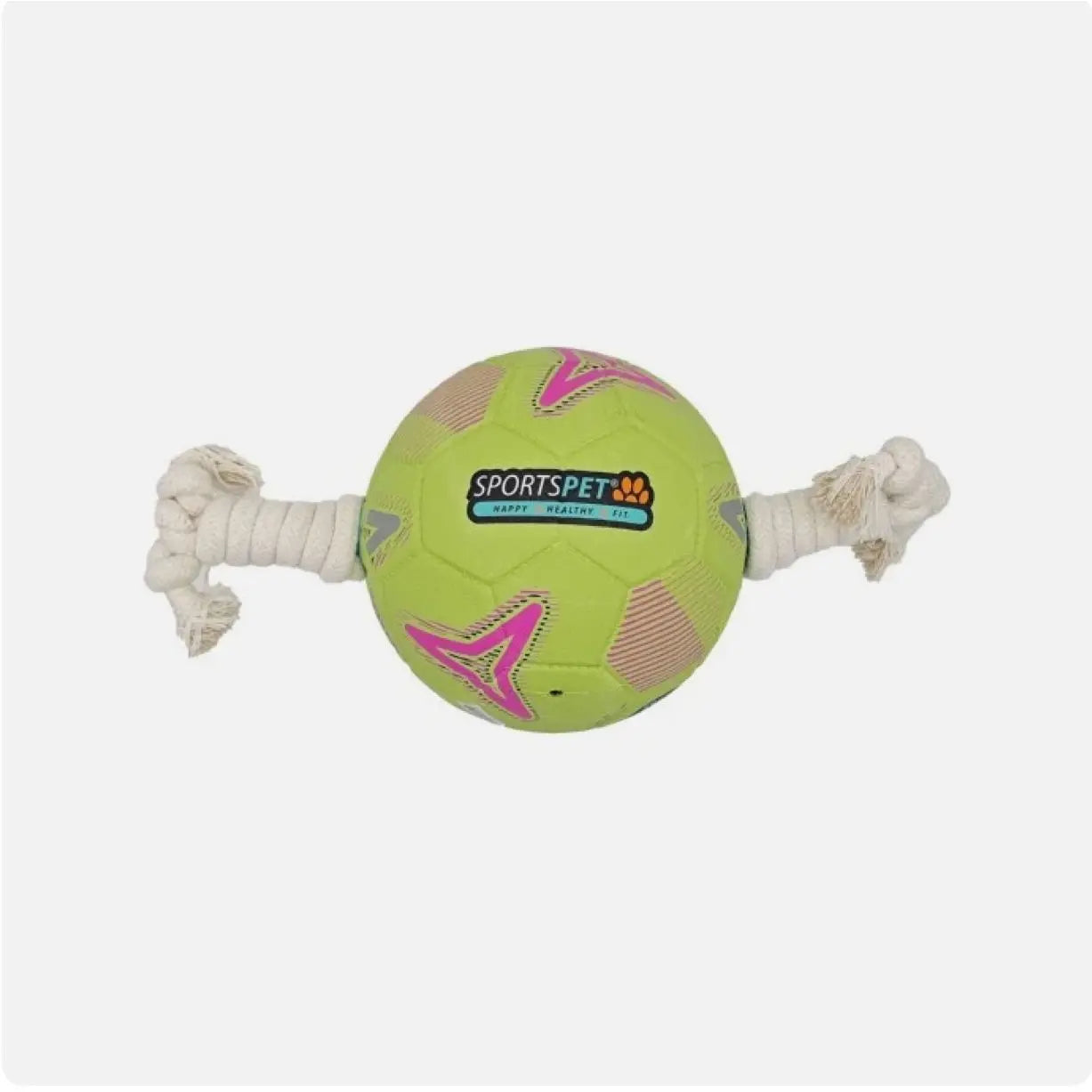 Sports Pet Football Dog Toy Size 2 Assorted Colours Sportspet