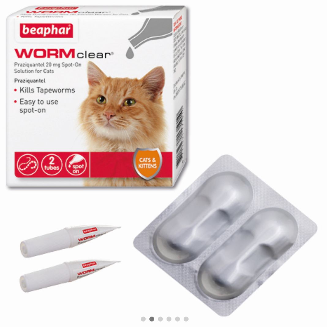 Beaphar Worm Clear Wormer For Cats And Kittens Spot On