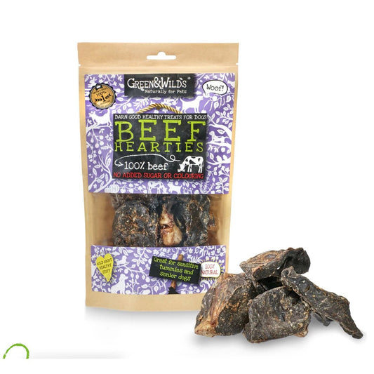 Green & Wilds Beef Hearties Treats For Dogs Origin Pets Longton