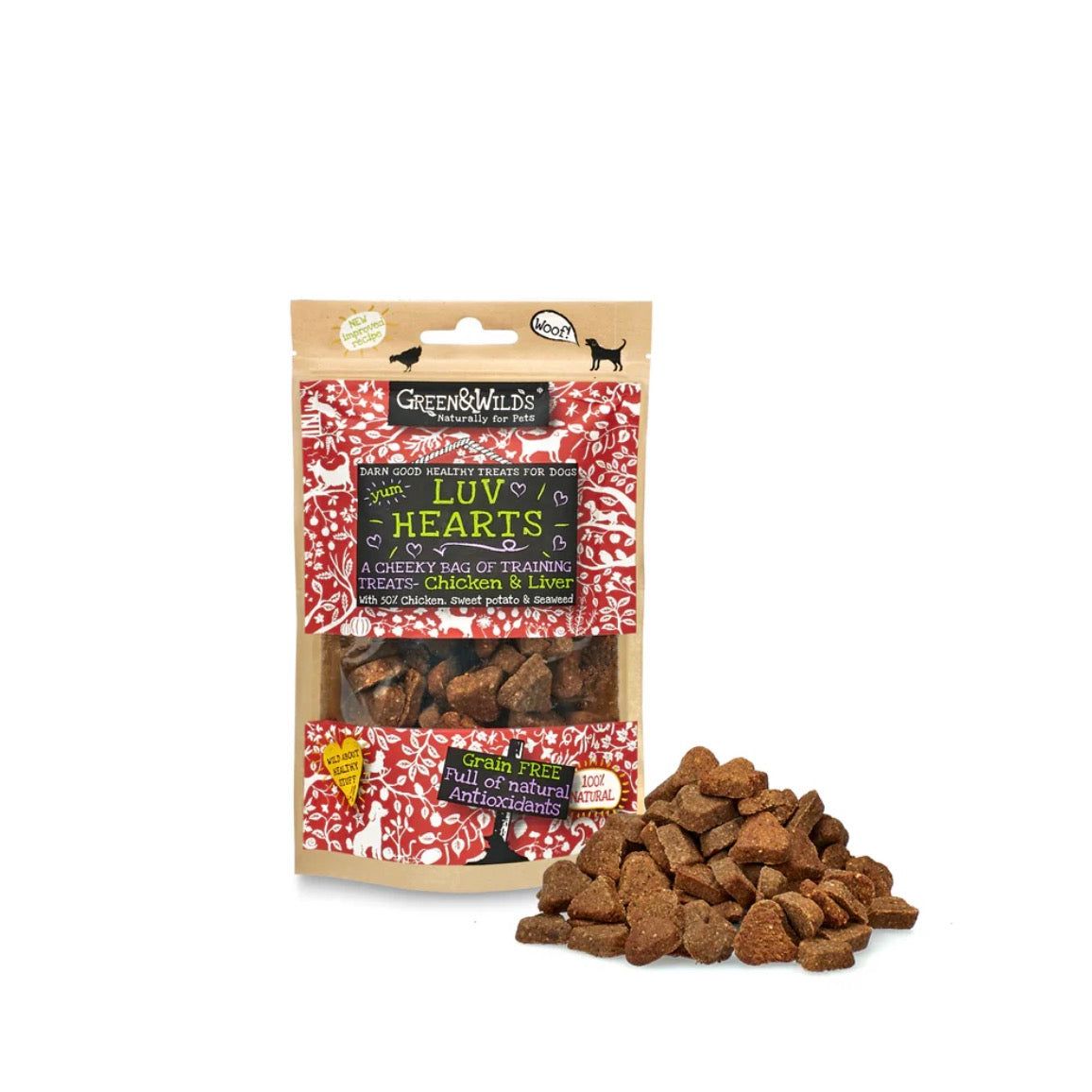 Love Treats 100g Green & Wild's