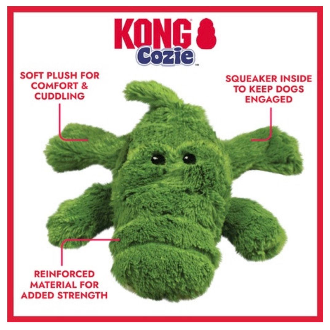 Kong Cozie Allogator Dog Toy XL