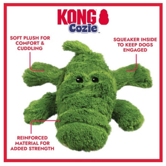 Kong Cozie Allogator Dog Toy XL