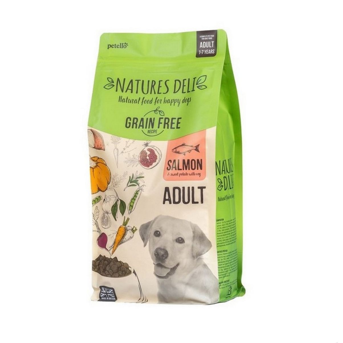 Natures Deli Adult GF Salmon and Sweet Potato 2kg