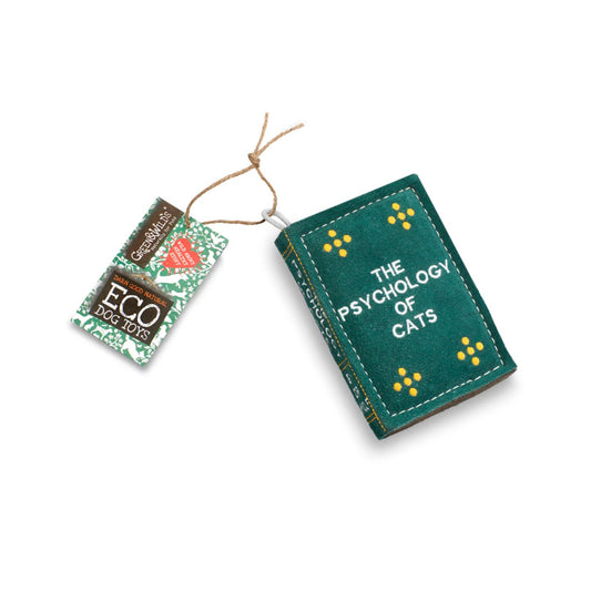 Green And Wilds The Psychology Of Cats Book Eco Dog Toy