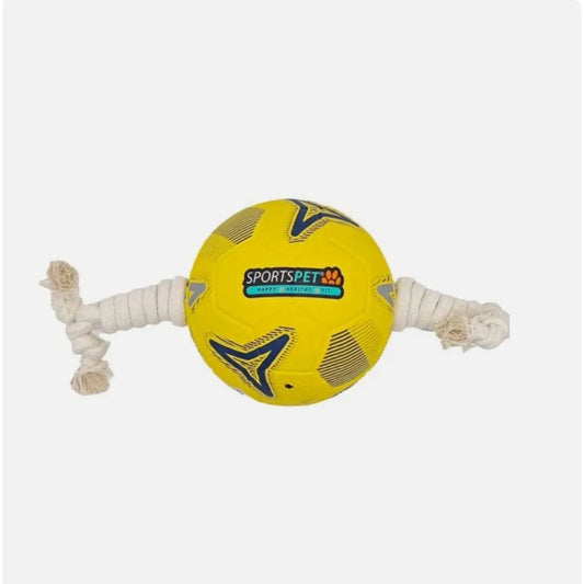 Sports Pet Football Dog Toy Size 2 Assorted Colours Sportspet