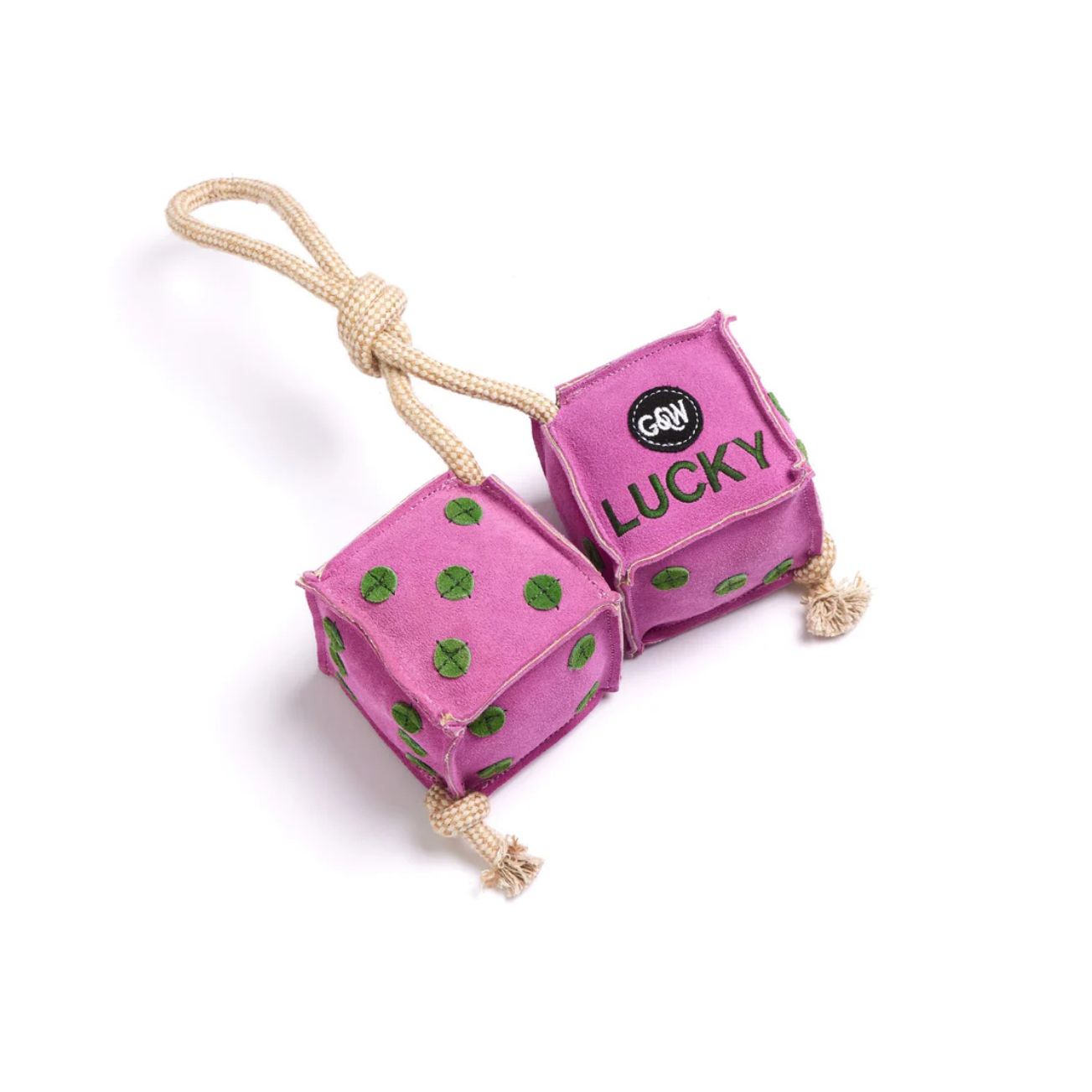 Green & Wilds Lucky Dice Large Eco Dog And Horse Toy