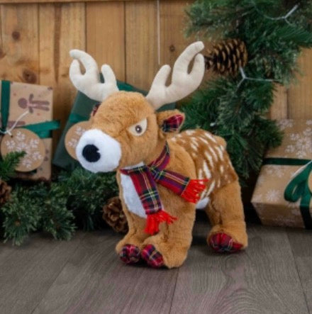 Ancol Stanley Stag Christmas Dog Toy