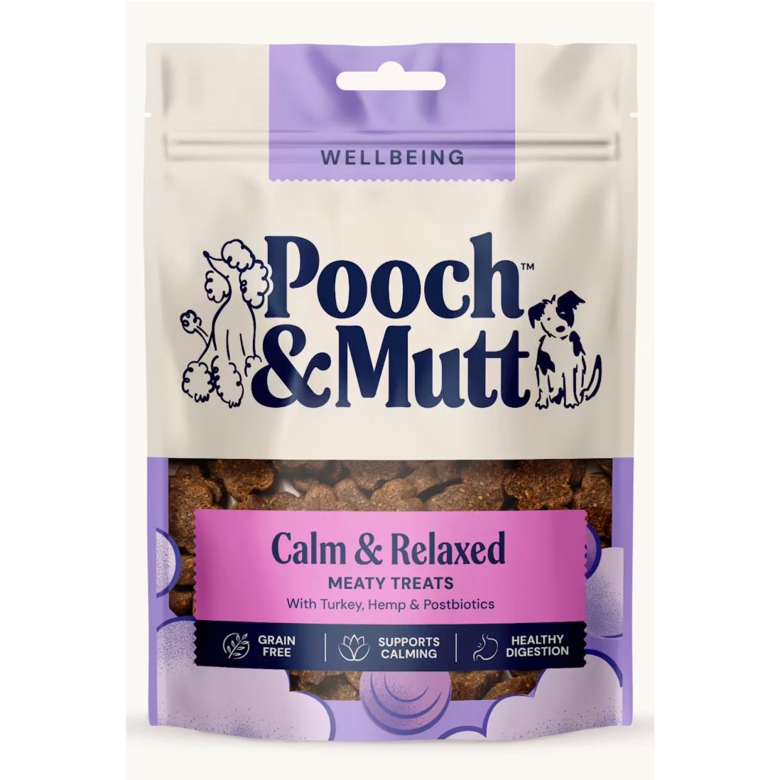 Pooch & Mutt Calm And Relaxed Meaty Treats For Dogs 120g
