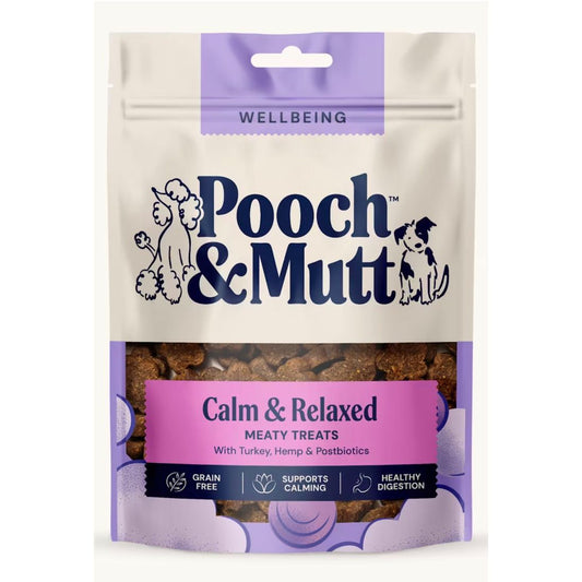Pooch & Mutt Calm And Relaxed Meaty Treats For Dogs 120g