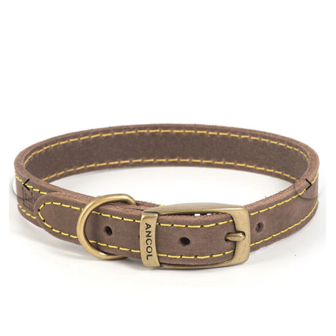 Timberwolf Leather Collar Blue 55-63cm Size 8