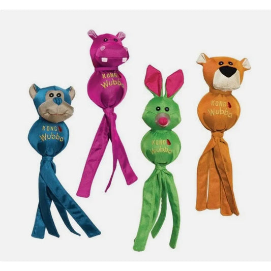 Kong Wubba Ballistic Friend Assorted Large Dog Toy Henry Wagg