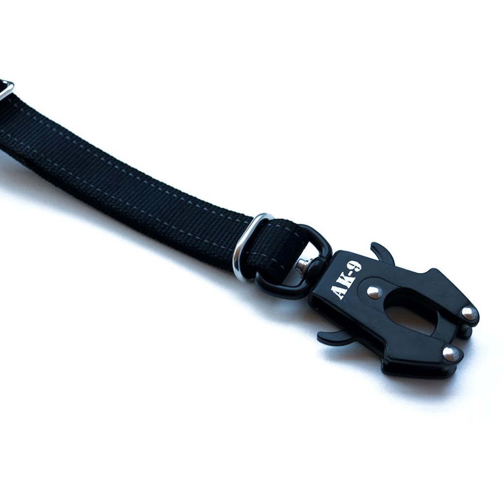 AK-9 In Car Anti-Shock Dog Safety Seat Belt Black Origin Pets Longton