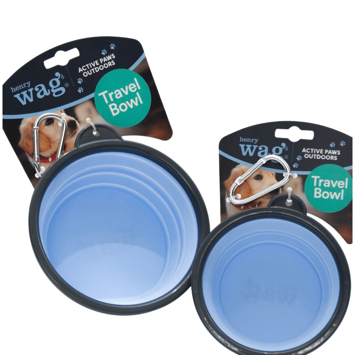 Henry Wag Travel Bowl - 750ml Origin Pets Longton