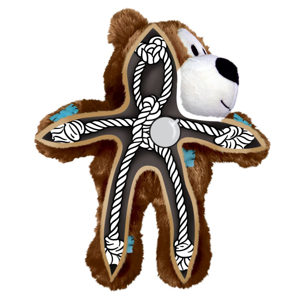 Kong Wild Knots England Bear Medium Dog Toy Origin Pets Longton