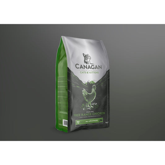 Canagan Dry Cat Food Free Range Chicken 4kg Canagan