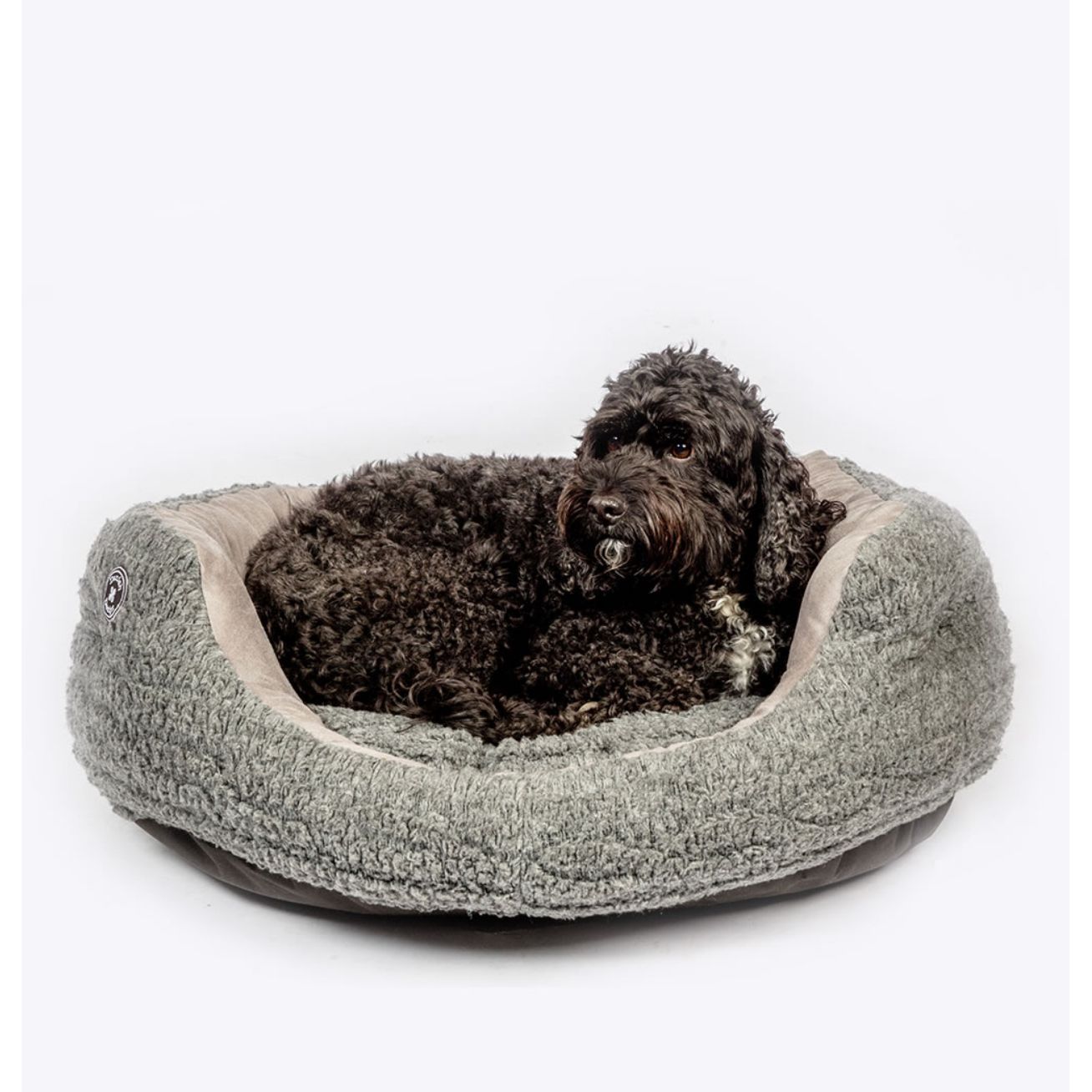 Danish Design Bobble Pewter De Luxe Slumber Bed 24”