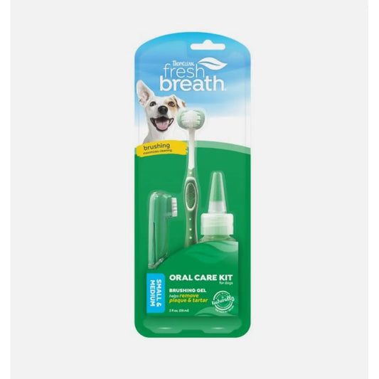 TropiClean Oral Care Kit for Small Dogs 59ml Pedigree