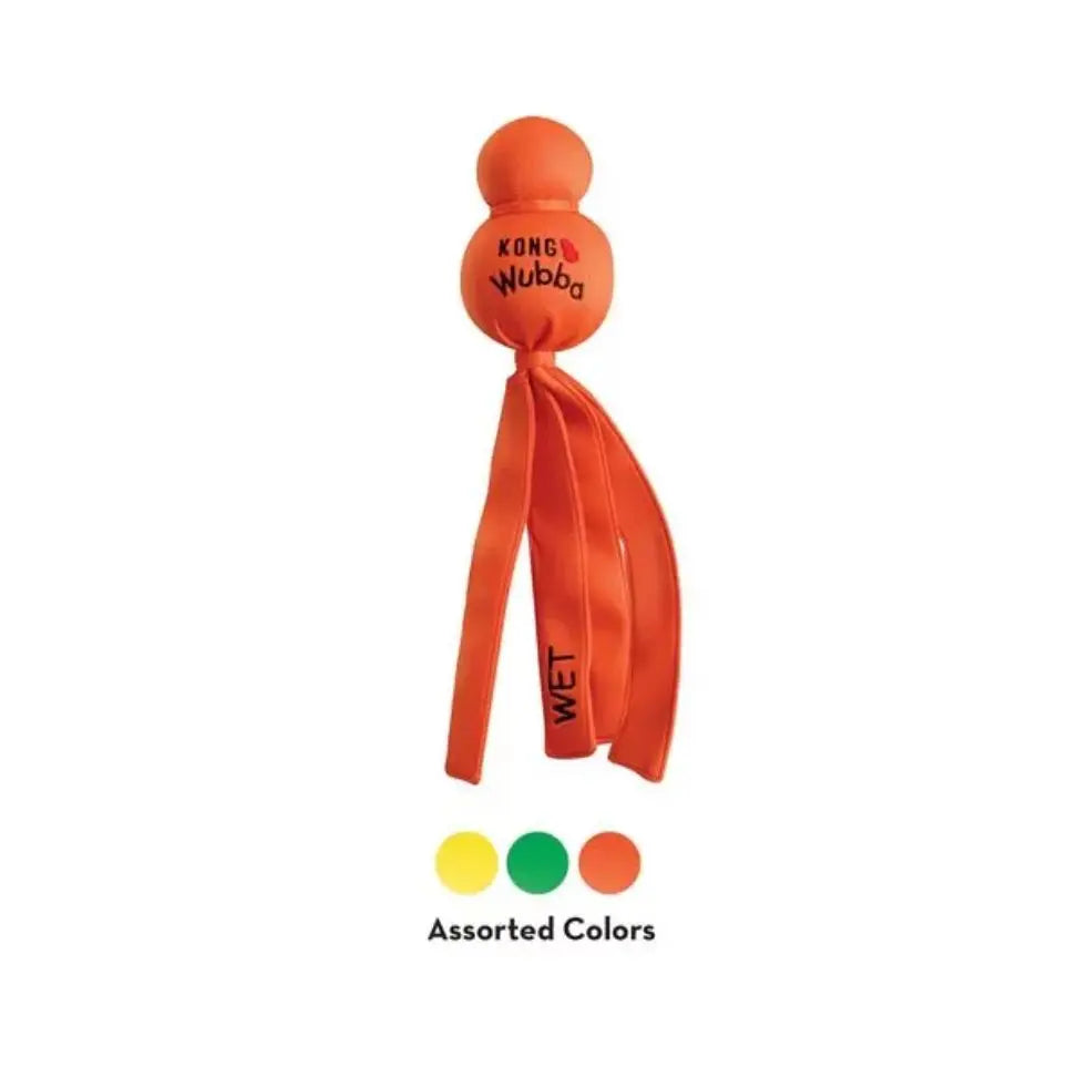 Kong Wubba Ballistic Dog Toy Large Assorted Colours KONG