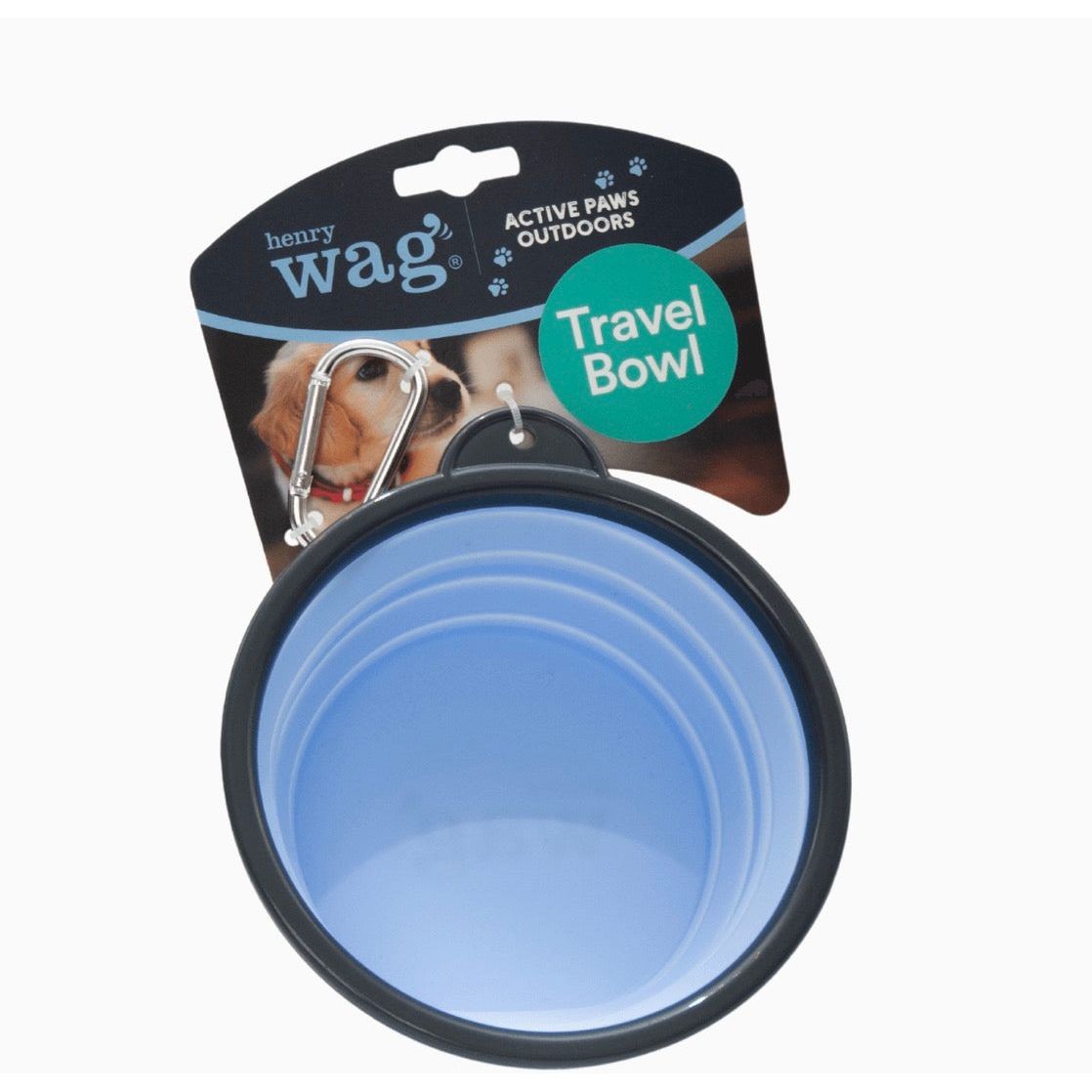 Henry Wag Travel Bowl - 750ml Origin Pets Longton
